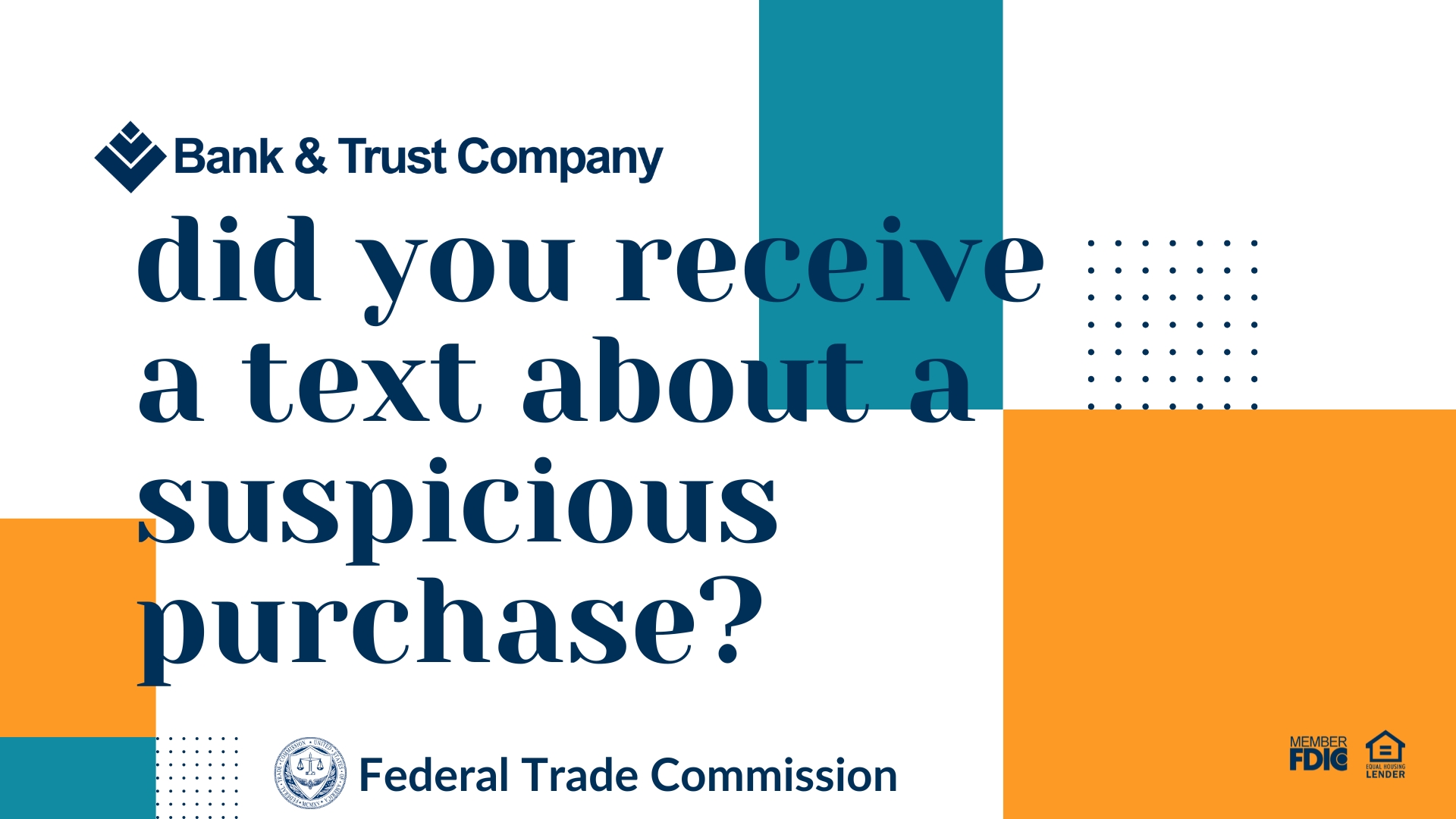 Texts About Suspicious Purchases